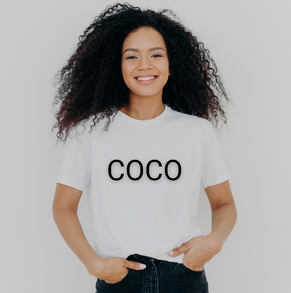 Short Sleeve Unisex Tee: COCO​